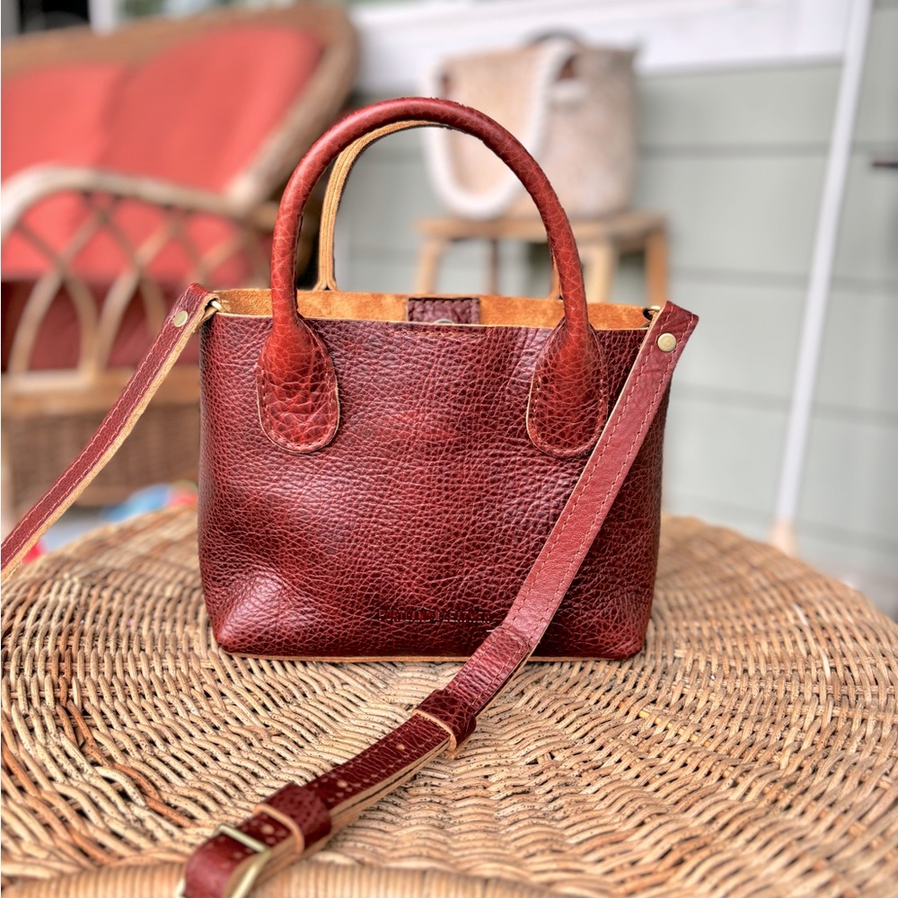 Portland Leather Raindrop Cinnamon Bear